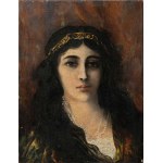 Wacław KONIUSZKO (1854-1900), Portret młodej Żydówki;