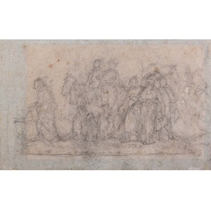 Artur GROTTGER (1837 - 1867), Scena historyczna;