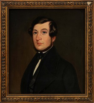 Jan Kanty HRUZIK (1809 - 1891), Portret młodego mężczyzny;