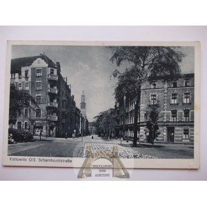 Katowice, Kattowitz, Kopernika Street, 1943
