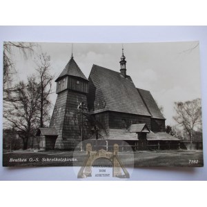 Bytom, Beuthen, drevený kostol, 1938