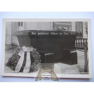 Bytom, Beuthen, monument to fallen Bytomians, circa 1940.