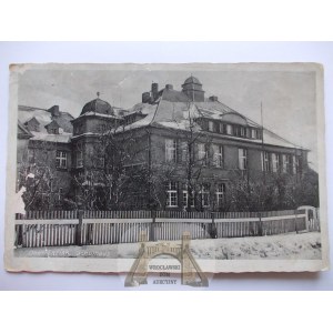 Laziska Górne, near Mikolow, school, circa 1940.