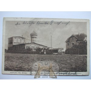 Wołów, Wohlau, zakład wodociągowy, 1915