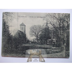 Chernina near Gora, garden, 1917