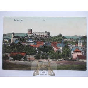 Bolkow, Bolkenhain, castle, panorama, ca. 1914