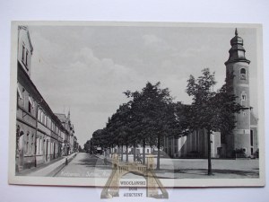 Chocianów, Kotzenau, Market Square, 1942