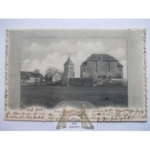 Jedrzychow near Polkowice, castle, 1902