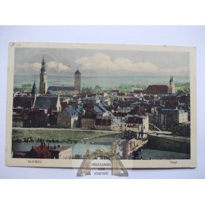 Glogow, Glogau, panorama, 1911
