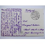 Karkonosze, Riesengebirge, narciarze, humor, 1942