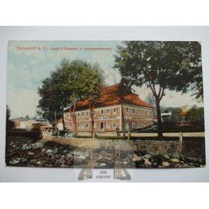 Sobieszow, Hermsdorf, brewery, ca. 1914