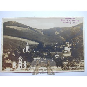 Karpacz, Krummhubel, panorama, 1913