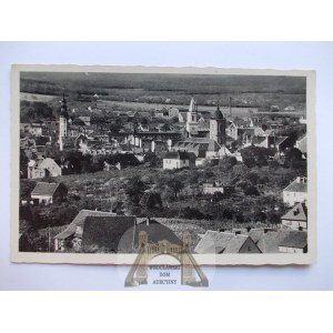 Zielona Gora, Grunberg, panorama, circa 1940.