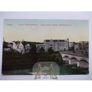 Żagań, Sagan, panorama, ok. 1914
