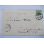 Poznań, Posen, ratusz, w jajku, wielkanocna, zając, kolaż, 1900