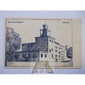 Poznań, Browar Huggera, ok. 1925