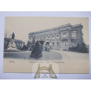 Poznań, Posen, Commanderie générale, vers 1900