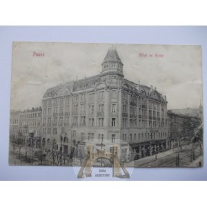 Poznań, Posen, hotel de Rome, 1908