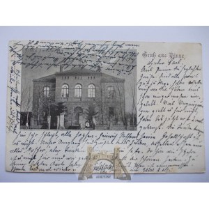 Pniewy, Pinne, cour, 1905