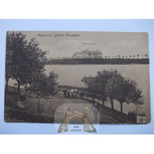 Wągrowiec, Lake Durowskie, circa 1920.
