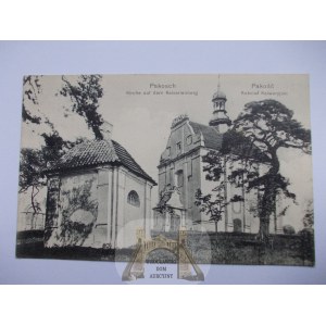 Pakość, église du Calvaire, vers 1910