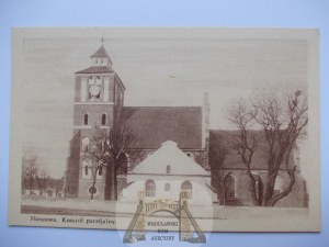 Nieszawa, church, ca. 1930