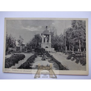 Wloclawek, Leslau, cemetery and war memorial, 1942
