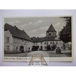 Tolkmicko u Elblągu, radnice, kolem roku 1940.