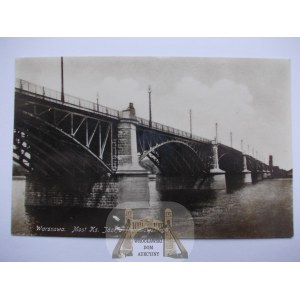 Warsaw, Poniatowski Bridge, ca. 1925