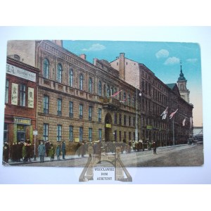 Warschau, Deutsches Kasino, Stempel Ząbki, 1918