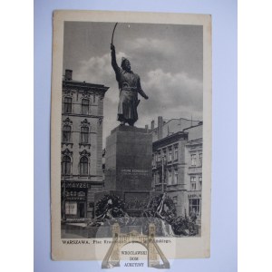 Warsaw, Kilinski monument, ca. 1935