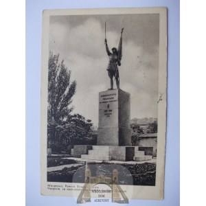 Warsaw, monument to the Dowborczycy, 1937