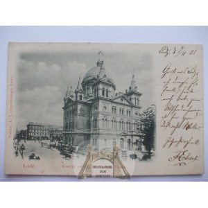 Lodz, Evangelical church, 1901