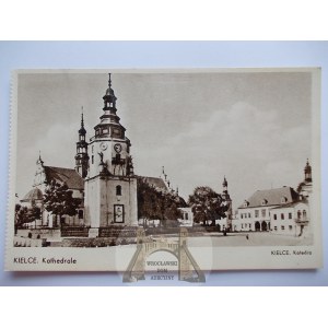 Kielce, katedra, ok. 1940