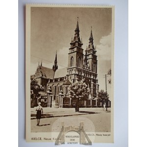 Kielce, nowy kościół, ok. 1940