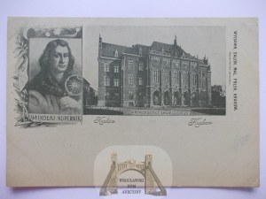 Kraków, Jagiellonian University, Nicolaus Copernicus, ca. 1900.