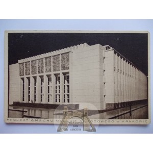 Cracovia, Museo Nazionale, mattoni, 1935 ca.