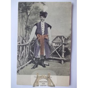 Cracow, folk types, nobleman, ca. 1900