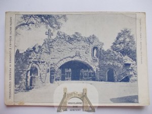 Porąbka Uszewska near Brzesko, Dębno, Grotto of Our Lady of Lourdes, circa 1925.