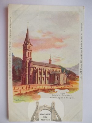 Zakopane, church, ca. 1900
