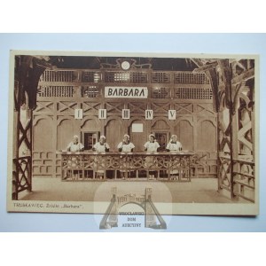 Ukraine, Truskavets Zdroj, Barbara spring, 1939