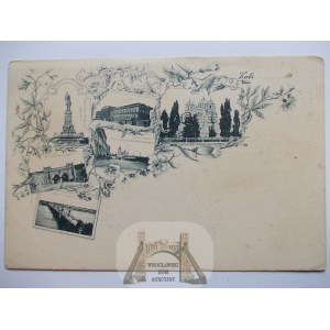Ukraine, Kyiv, 6 views, ca. 1898