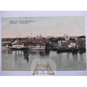 Ukraine, Kherson, port, ca., 1910
