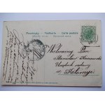 Patriotique, Fauconnerie, mât de drapeau, 1905