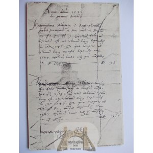 Patriotic, Queen Bona, autograph, K. Plage publishing house, Warsaw, ca. 1910