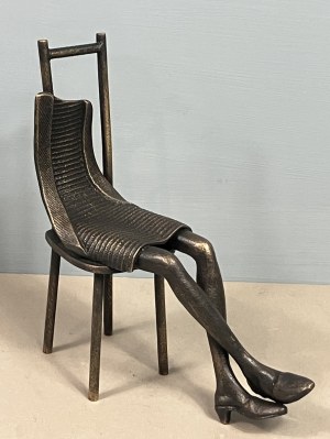 Krzysztof KIZLICH (ur. 1953), Dziewczyna na krześle, 2024