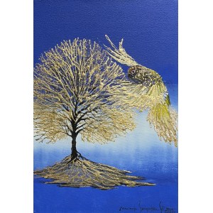 Mariola ŚWIGULSKA (ur. 1961), Lecąc do Nibylandii, 2022
