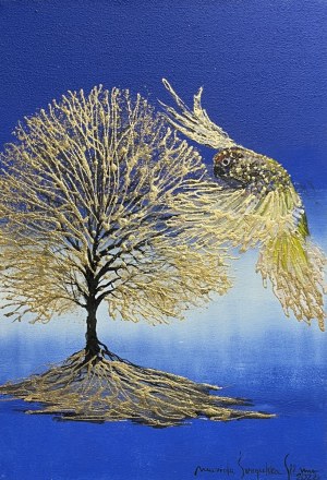 Mariola ŚWIGULSKA (ur. 1961), Lecąc do Nibylandii, 2022