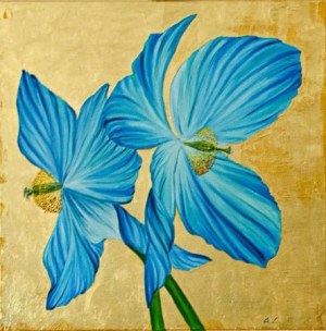 Agnieszka Lewandowska, Blue Flower