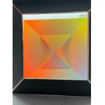 Jan Chwałczyk, Ten fantastyczny cień, obiekt, PCV, akryl, żyłka, 56x56x28,5 cm, 2009